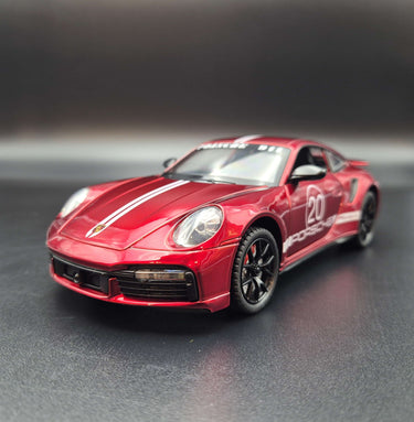 1:24 MINIAUTO PORSCHE 911 TURBO S SPORTS CAR ALLOY DIECAST MODEL